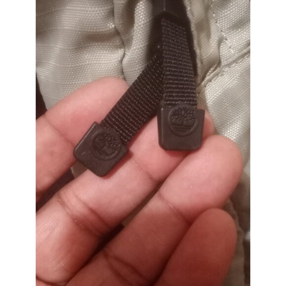 Timberland Black Tan Backpack with Multiple Pockets and Adjustable Straps - Picture 6 of 13